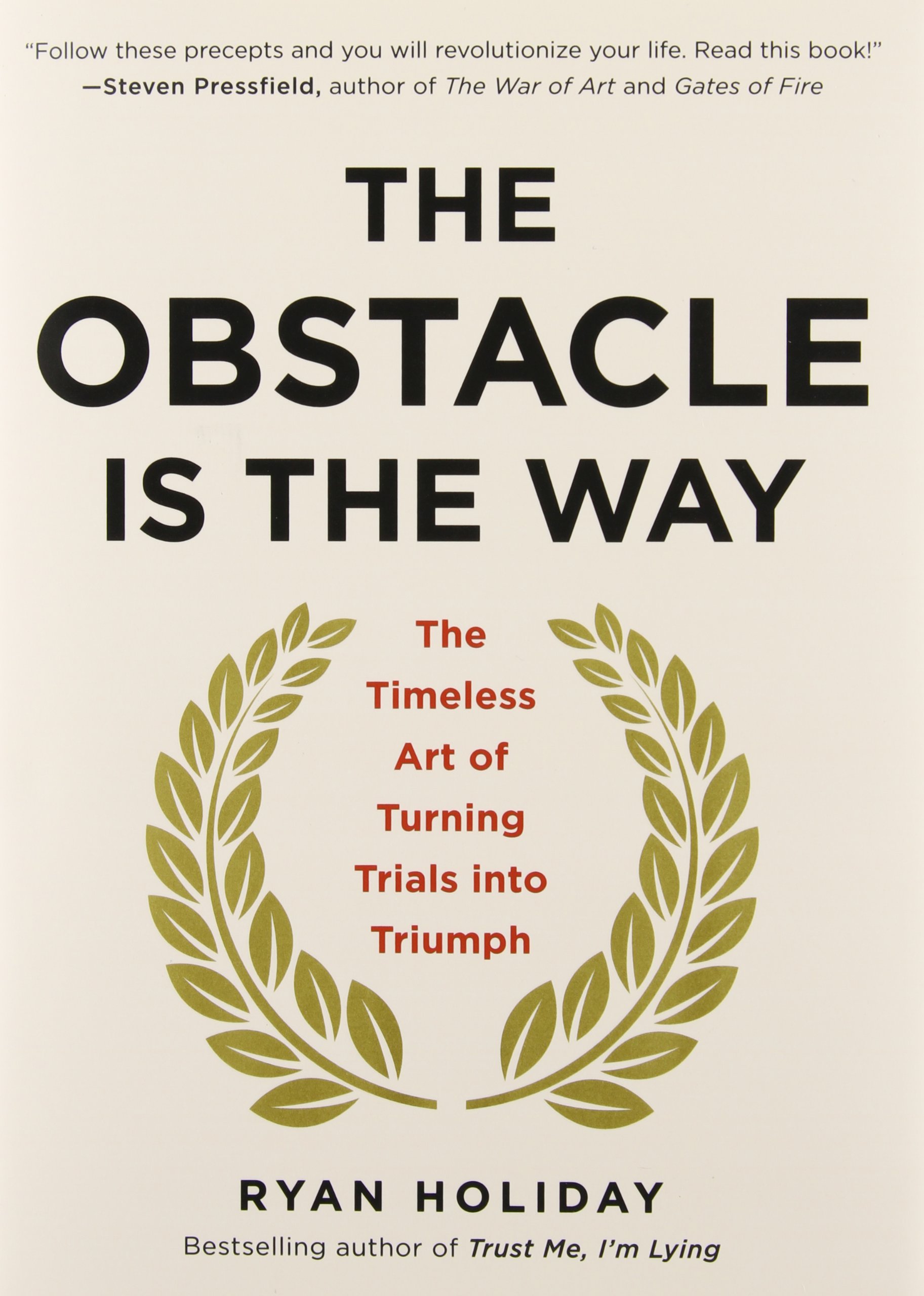 The Obstacle Is the Way book cover